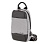 Однолямочный рюкзак П0136 (Серый)